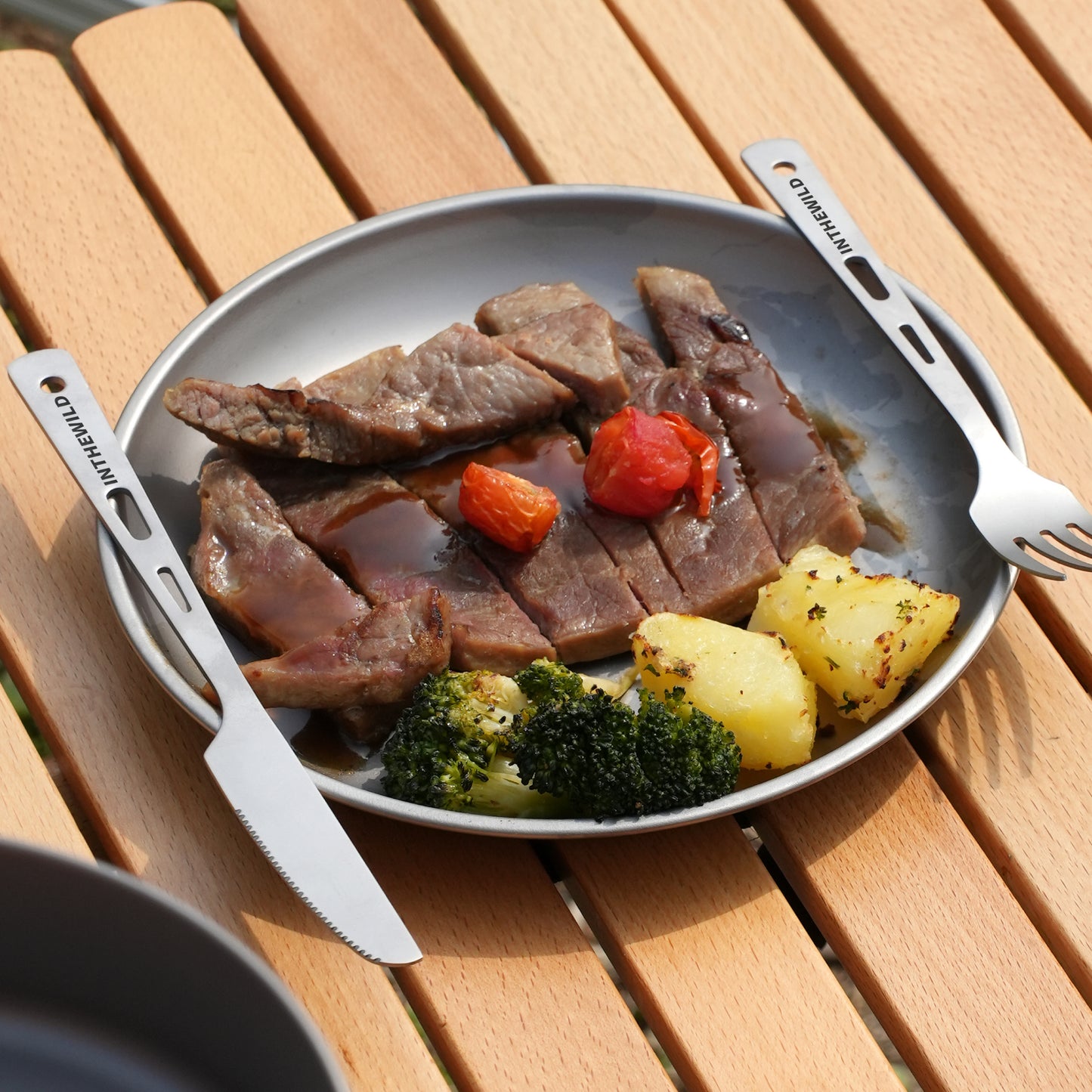 Titanium Cutlery Table Knife