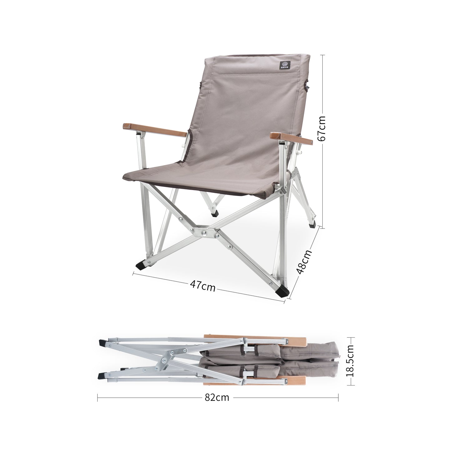 Aluminum Alloy  Folding Chair