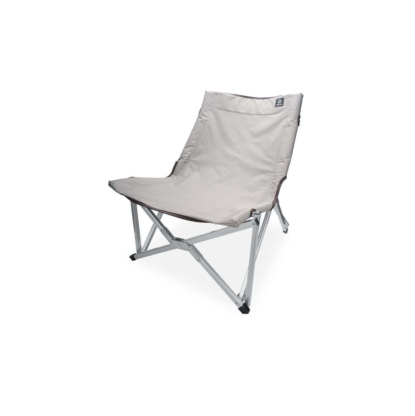 Armless aluminum alloy folding chair